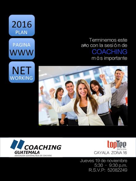 Invitacion Asociacion Guatemalteca Coaching Nov 2015